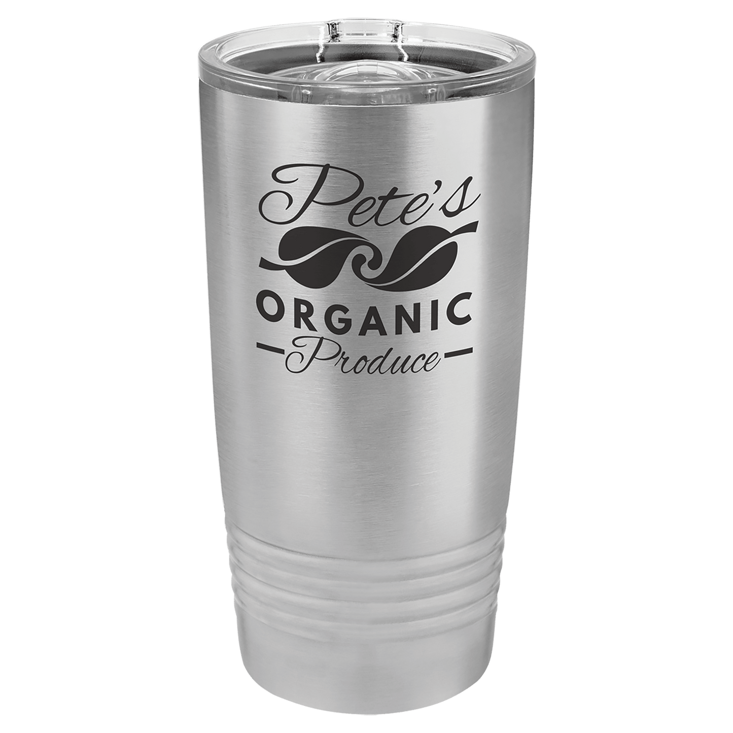 Custom Engraved 20oz Stainless Steel Tumbler with Lid – Personalized Insulated Drinkware for Hot or Cold Beverages