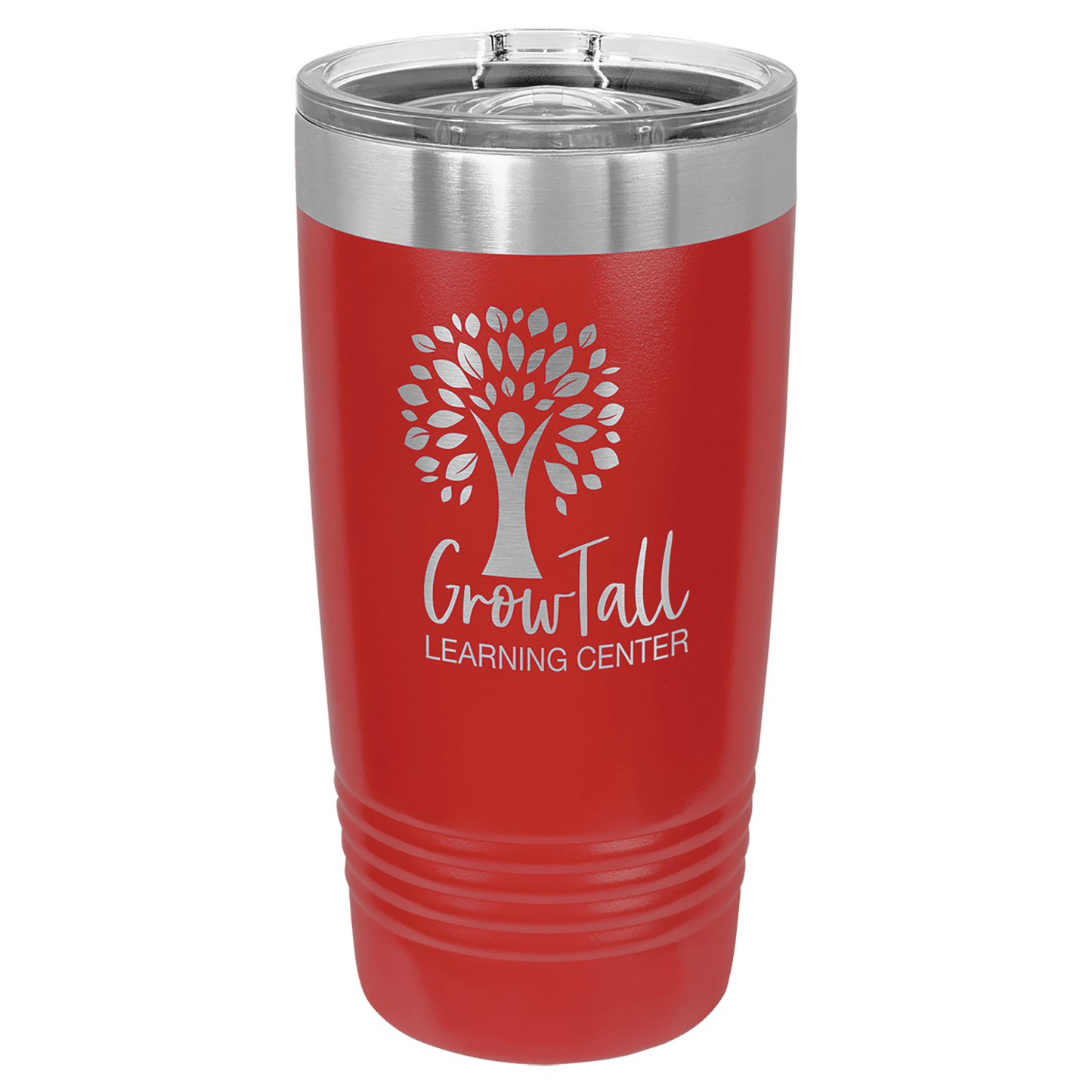 Custom Engraved 20oz Stainless Steel Tumbler with Lid – Personalized Insulated Drinkware for Hot or Cold Beverages