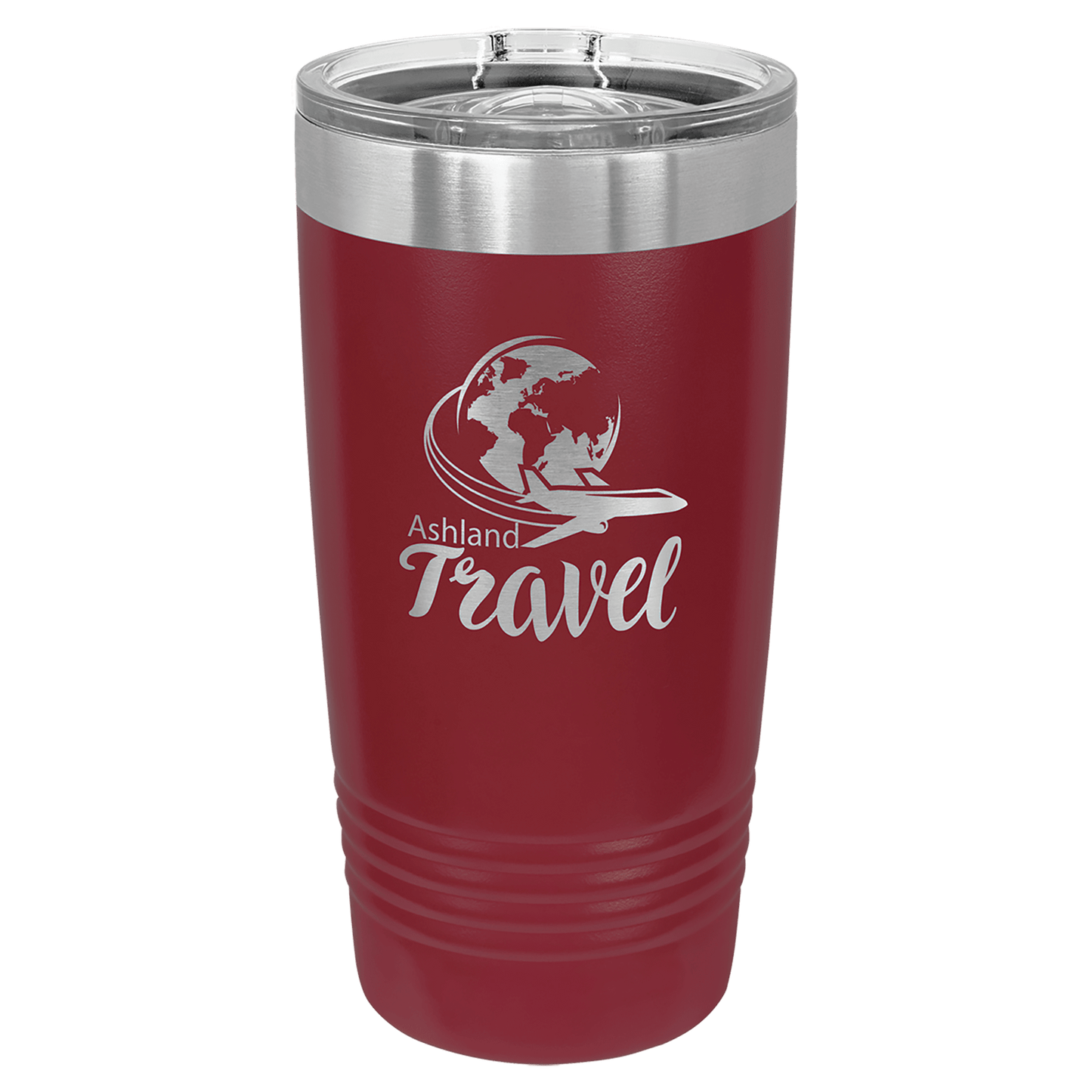 Custom Engraved 20oz Stainless Steel Tumbler with Lid – Personalized Insulated Drinkware for Hot or Cold Beverages