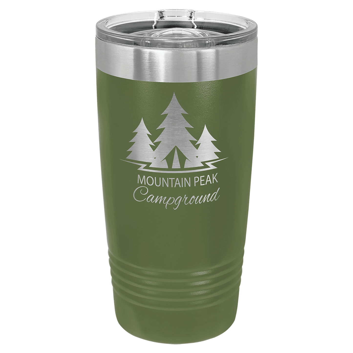 Custom Engraved 20oz Stainless Steel Tumbler with Lid – Personalized Insulated Drinkware for Hot or Cold Beverages