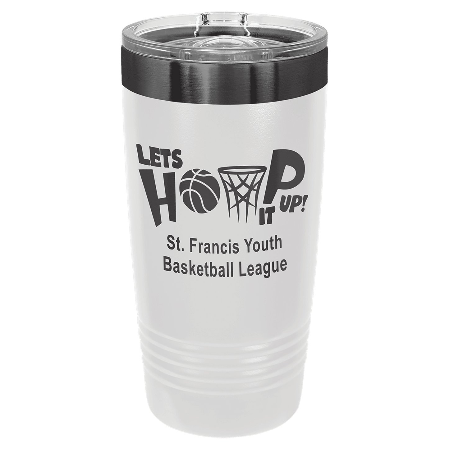 Custom Engraved 20oz Stainless Steel Tumbler with Lid – Personalized Insulated Drinkware for Hot or Cold Beverages