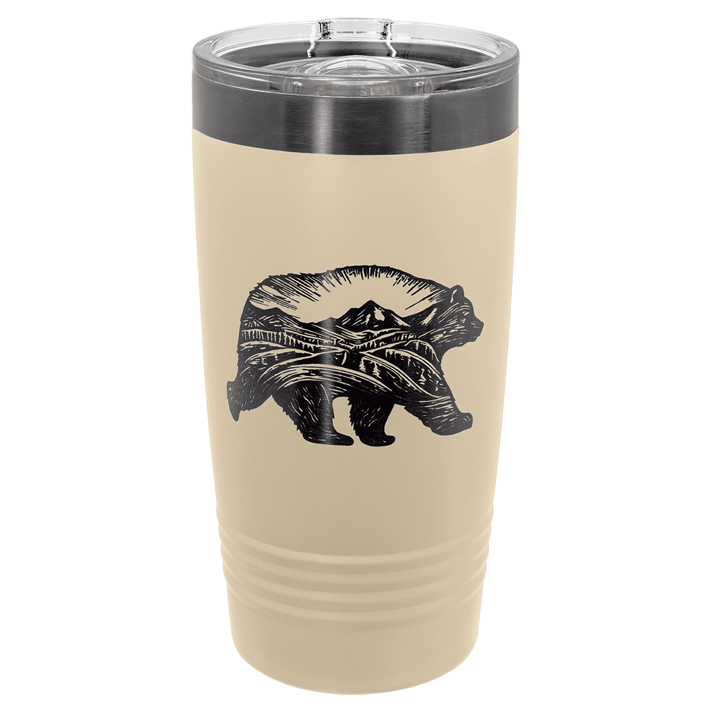 Custom Engraved 20oz Stainless Steel Tumbler with Lid – Personalized Insulated Drinkware for Hot or Cold Beverages