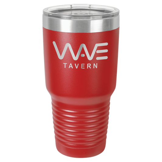 Red 30 oz. Polar Camel Ringneck Tumbler with Clear Lid