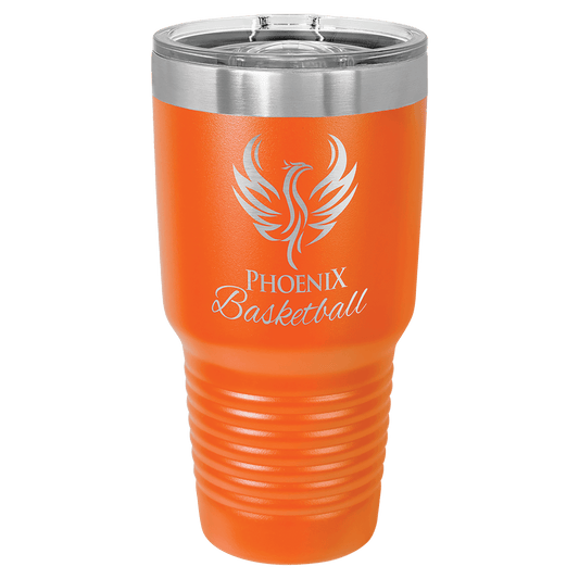 Orange 30 oz. Polar Camel Ringneck Tumbler with Slider Lid