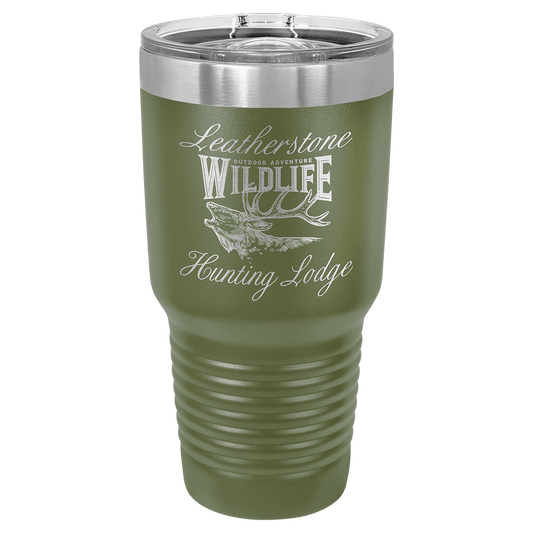 Olive Green 30 oz. Polar Camel Ringneck Tumbler with Slider Lid