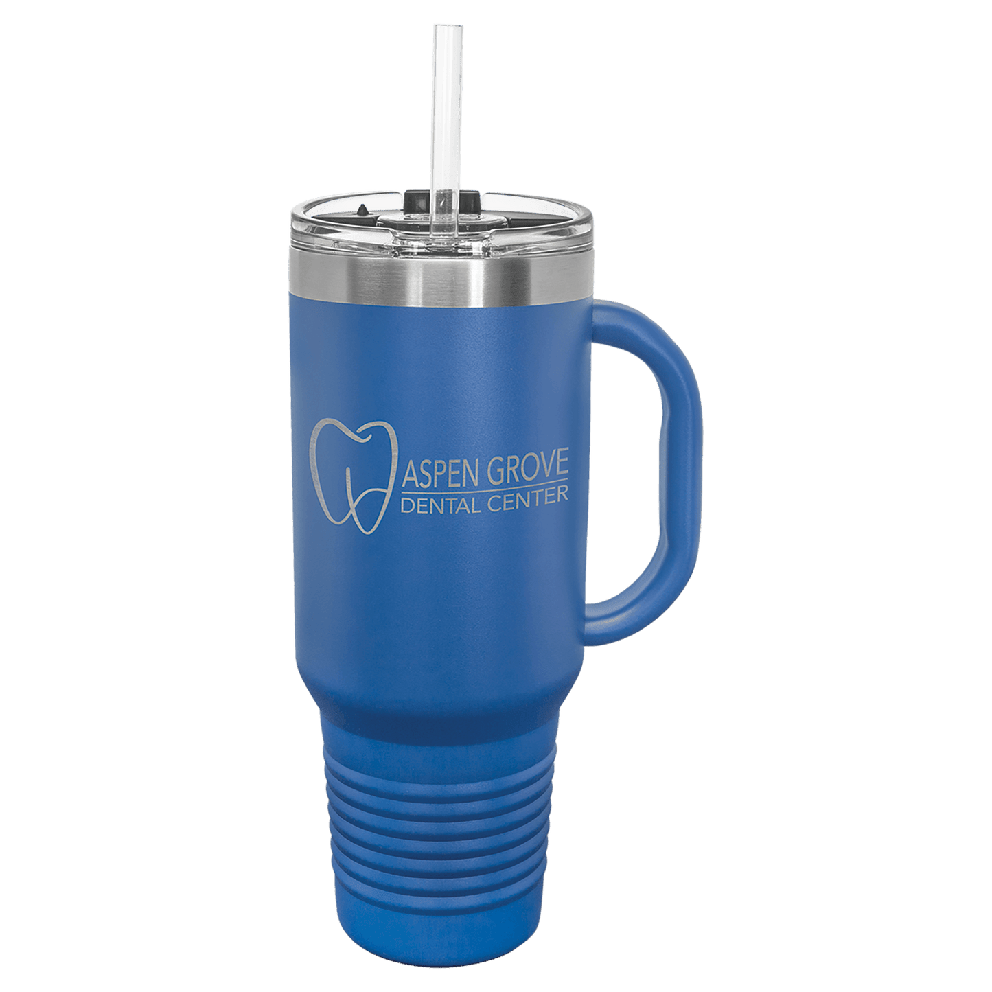 40 oz. Travel Mug with Straw Vacuum Insulated, stainless steel