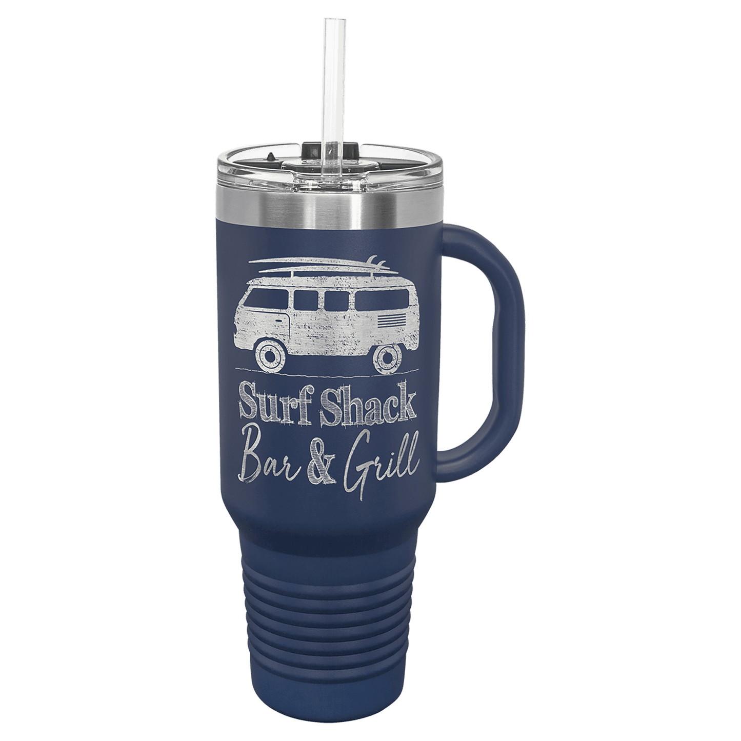 40 oz. Travel Mug with Straw Vacuum Insulated, stainless steel