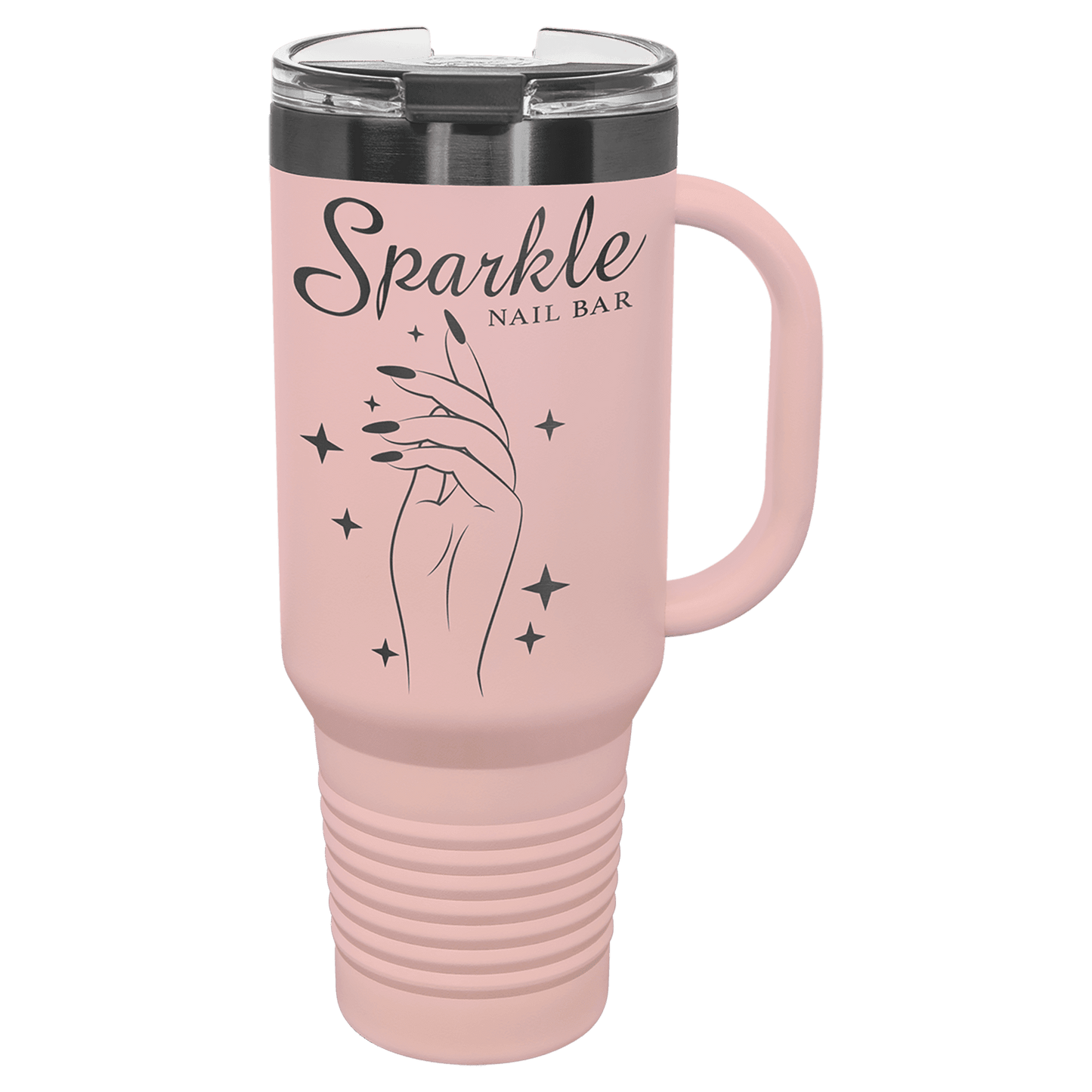 40 oz. Travel Mug with Straw Vacuum Insulated, stainless steel