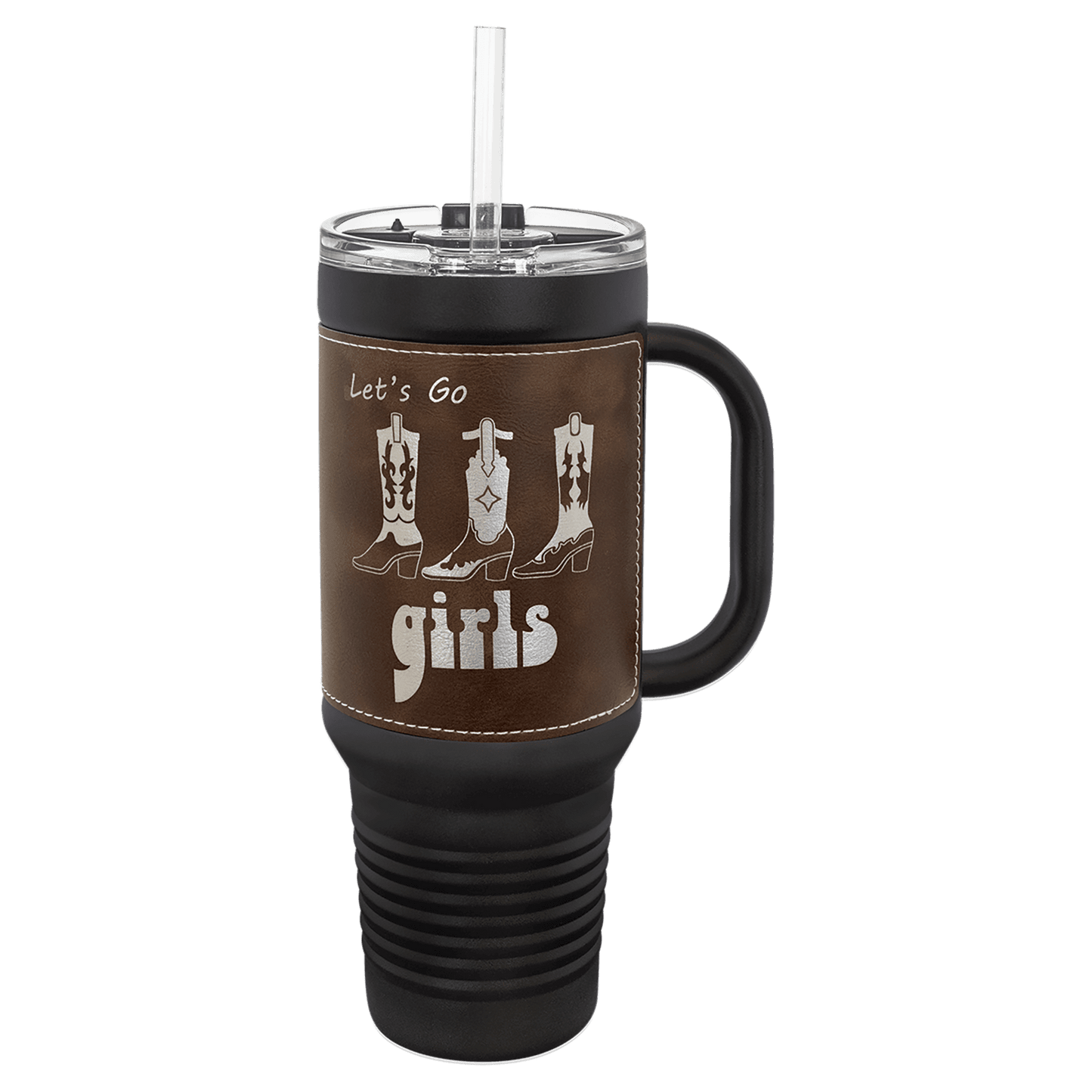 40 oz. Travel Mug with Straw Vacuum Insulated, stainless steel