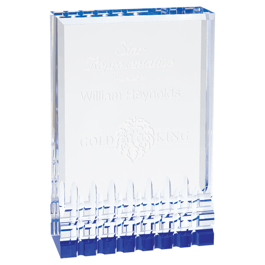 4 1/4" x 6" Blue Mirage Acrylic