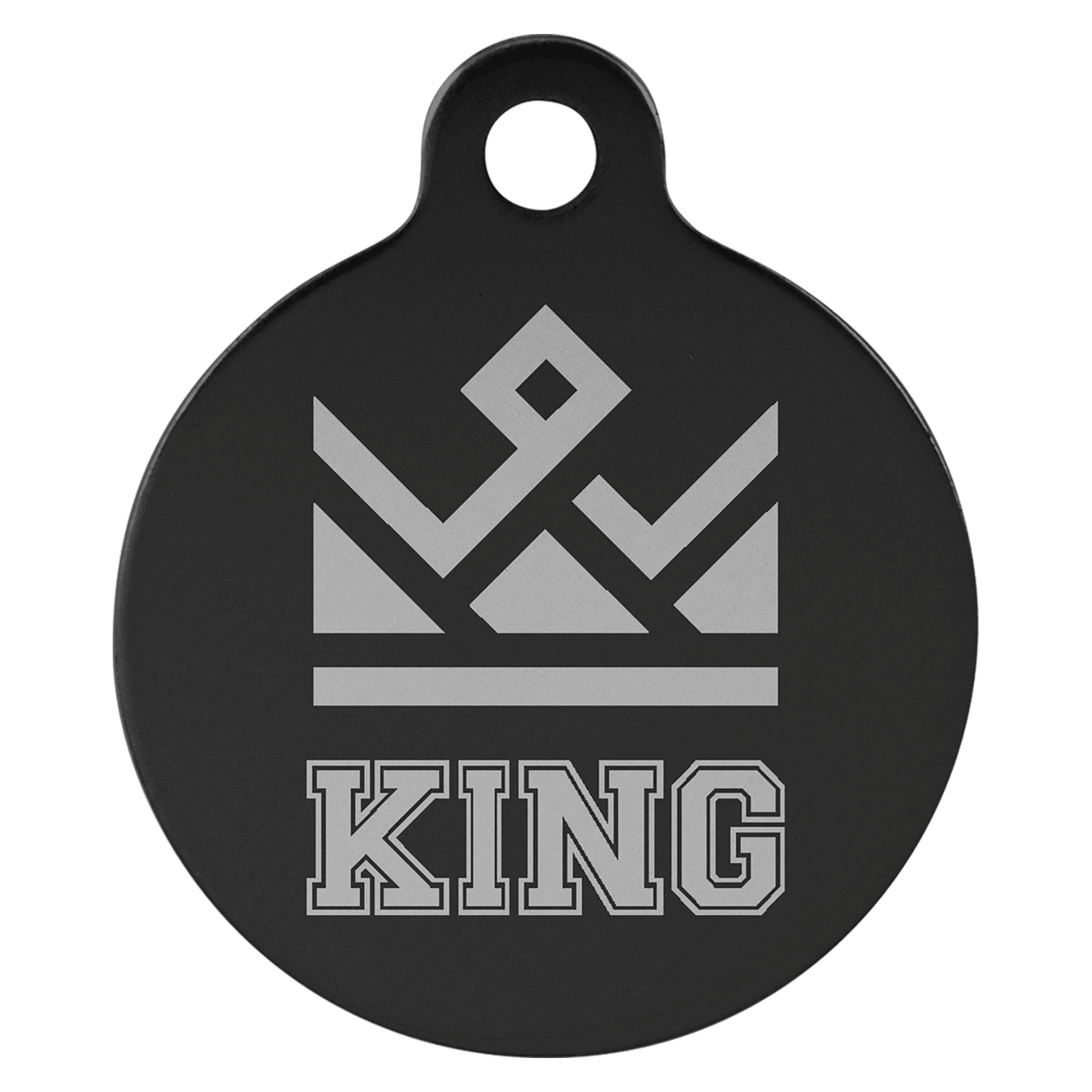 Pet ID Tags – Heart, Bone, & Round Shapes | Personalized with Optional Swarovski Bling