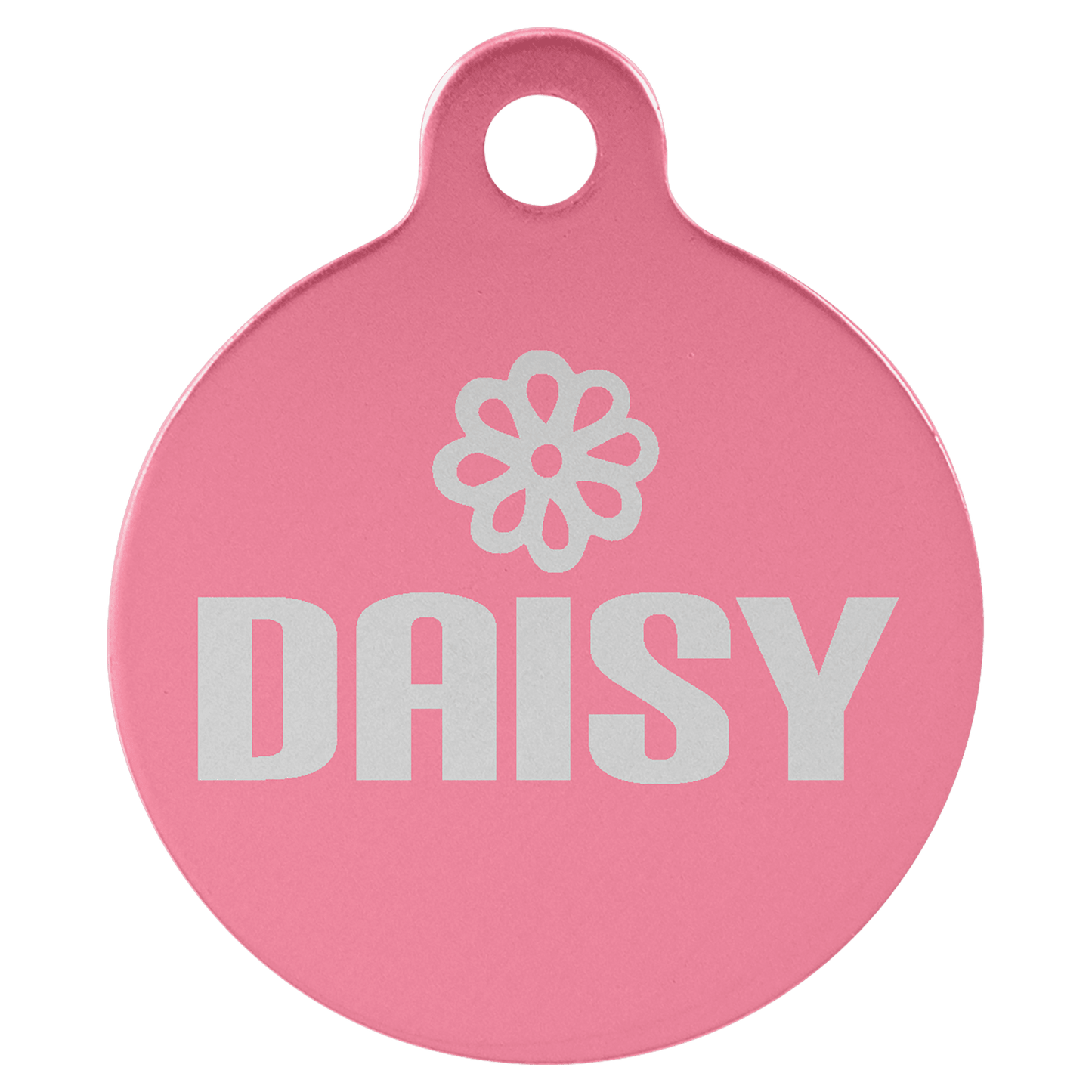 Pet ID Tags – Heart, Bone, & Round Shapes | Personalized with Optional Swarovski Bling