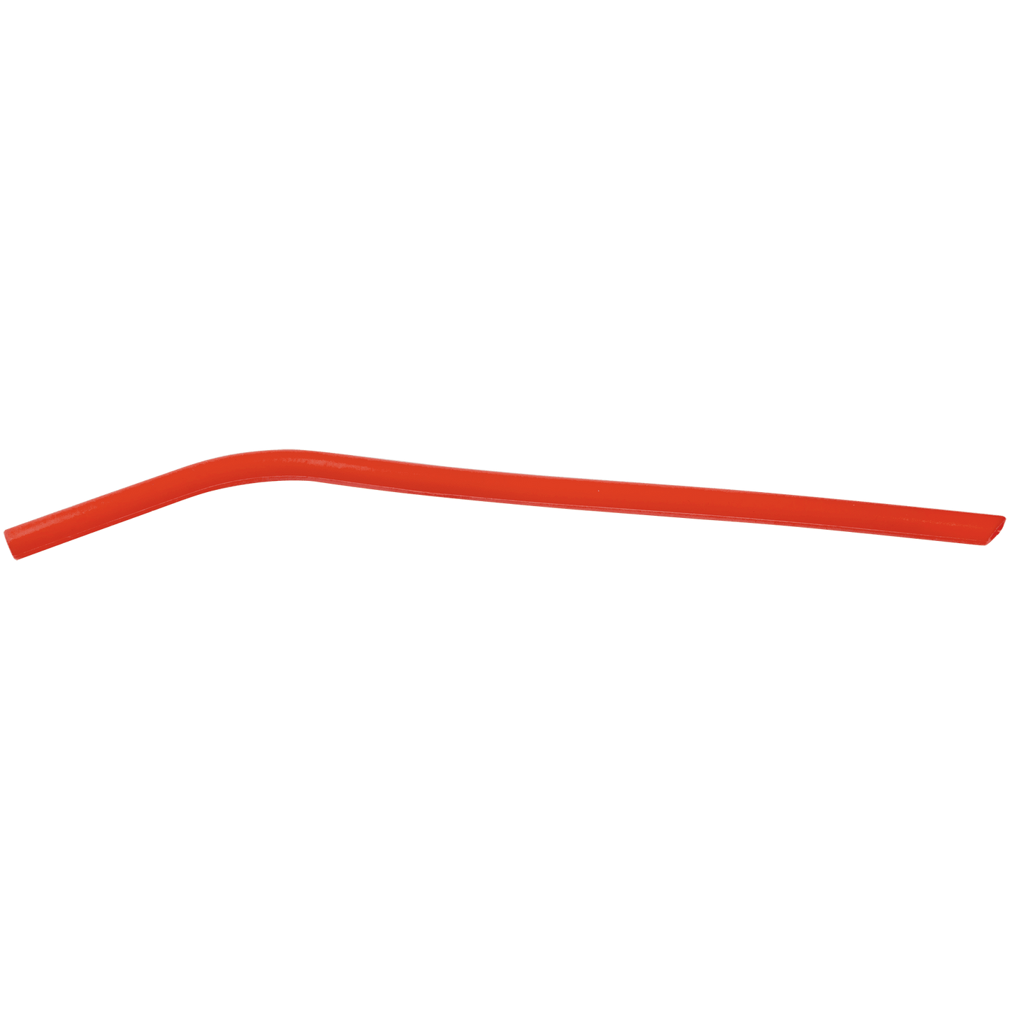 Red Silicone Straw