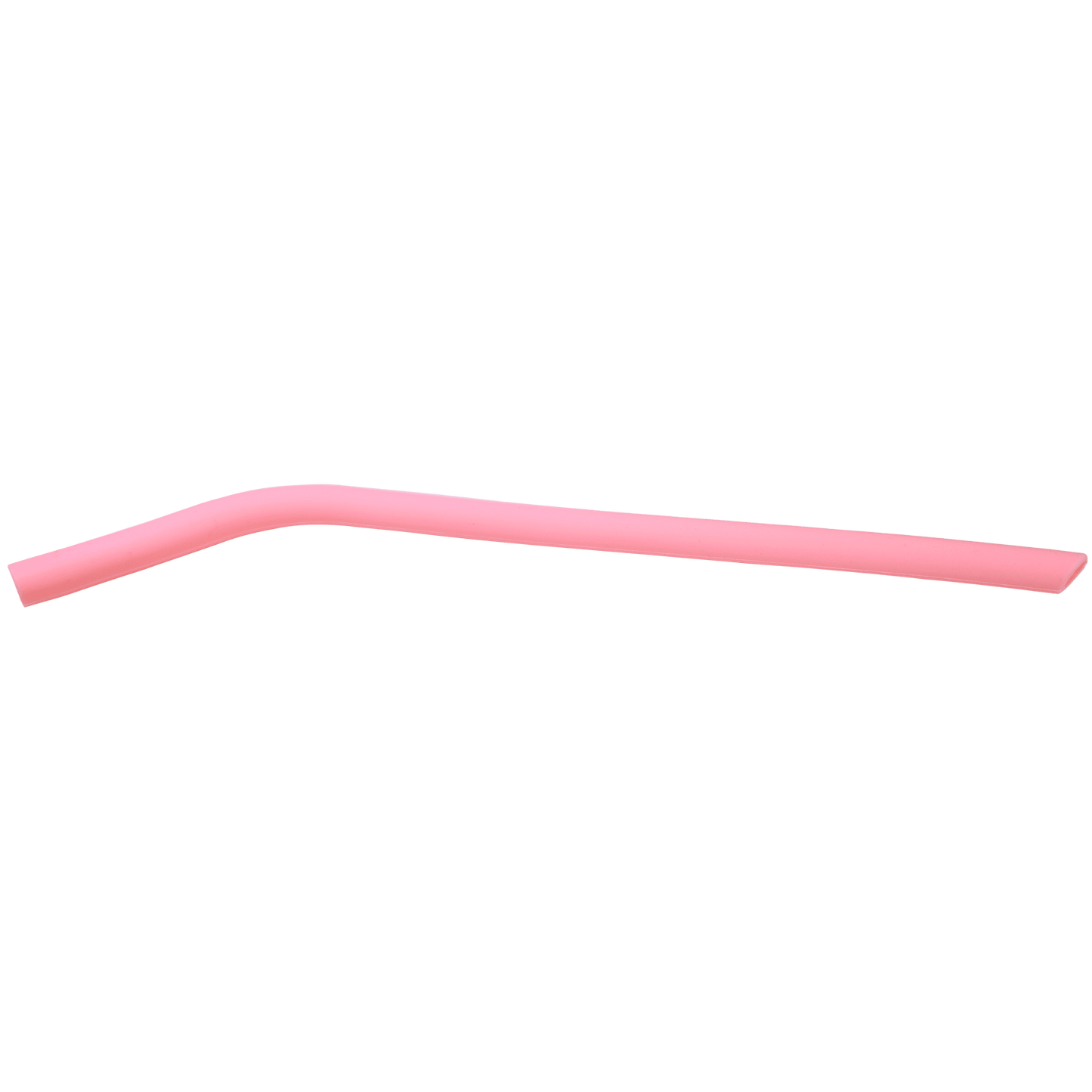 Pink Silicone Straw