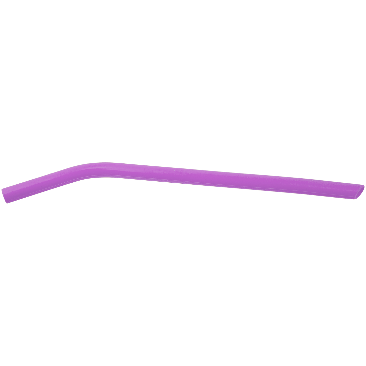 Purple Silicone Straw