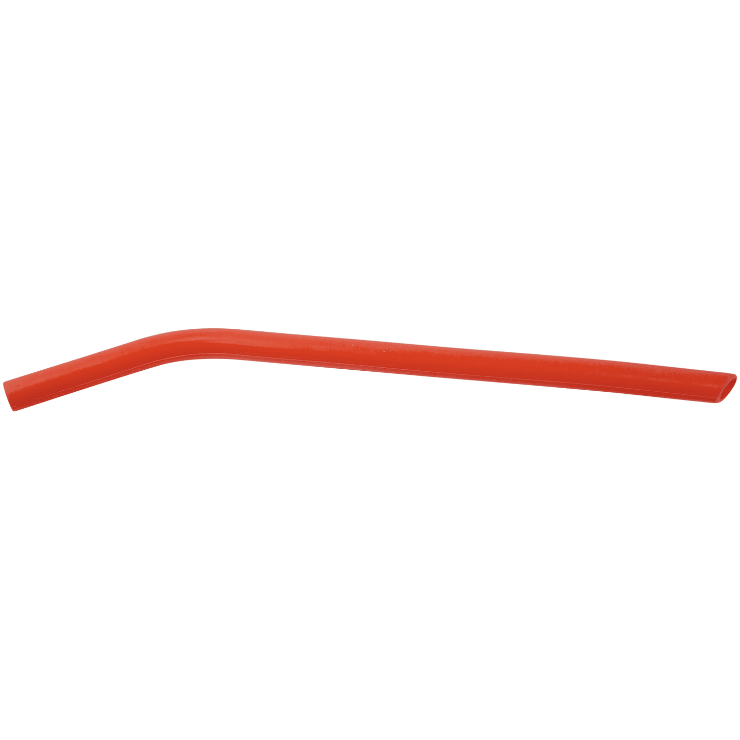 Red Silicone Straw
