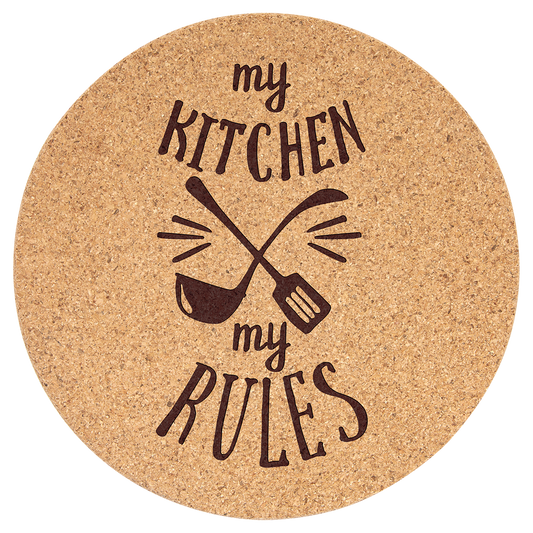 Round Cork Trivet