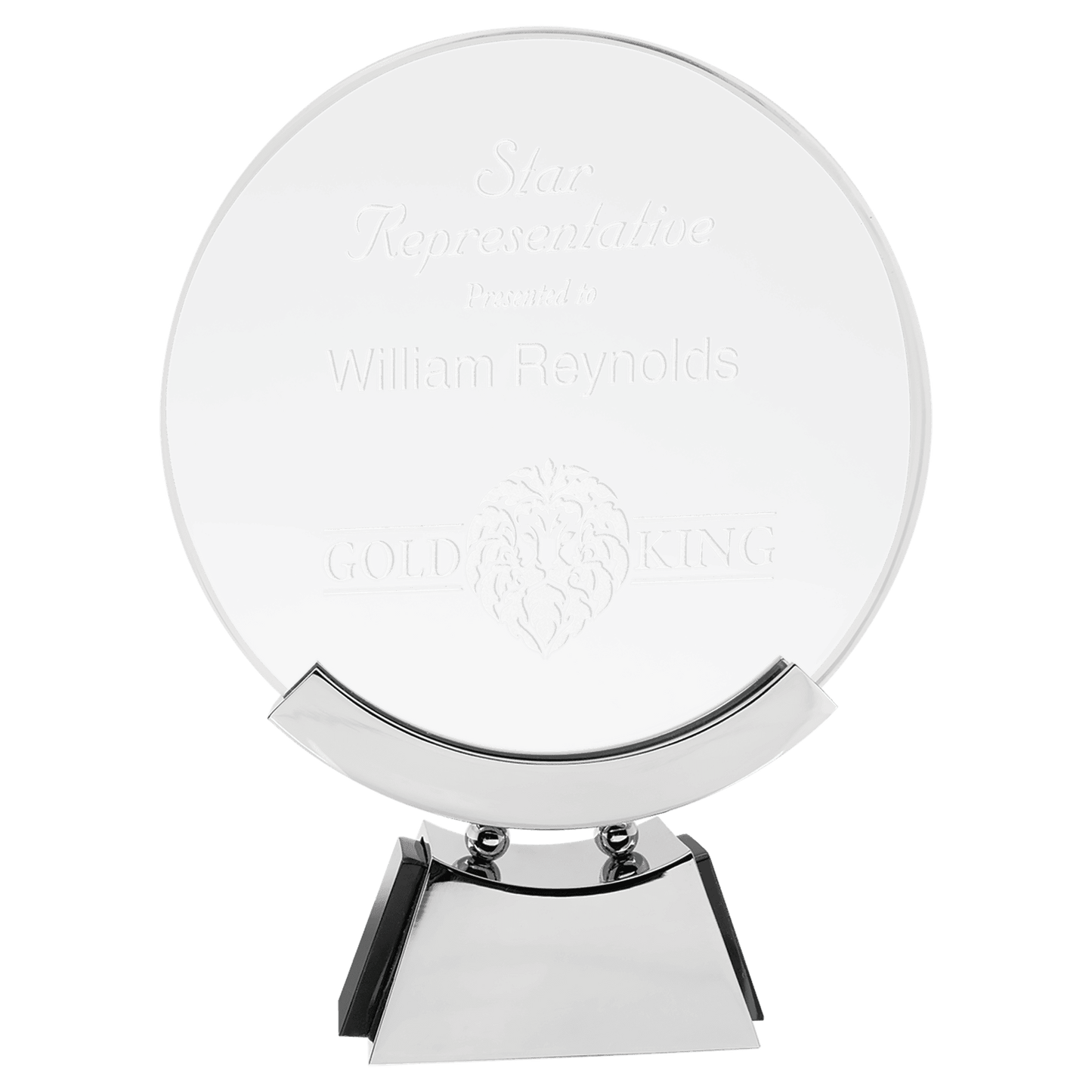 8 1/2" Round Voyager Glass