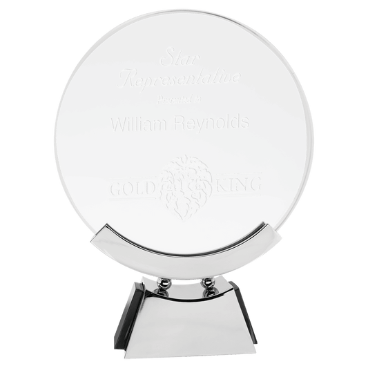 8 1/2" Round Voyager Glass