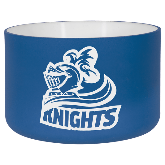 Blue/White Polar Camel Silicone Bottle Boot-20 oz