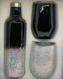 Personalized Wine Glass & Bottle Set