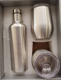 Personalized Wine Glass & Bottle Set