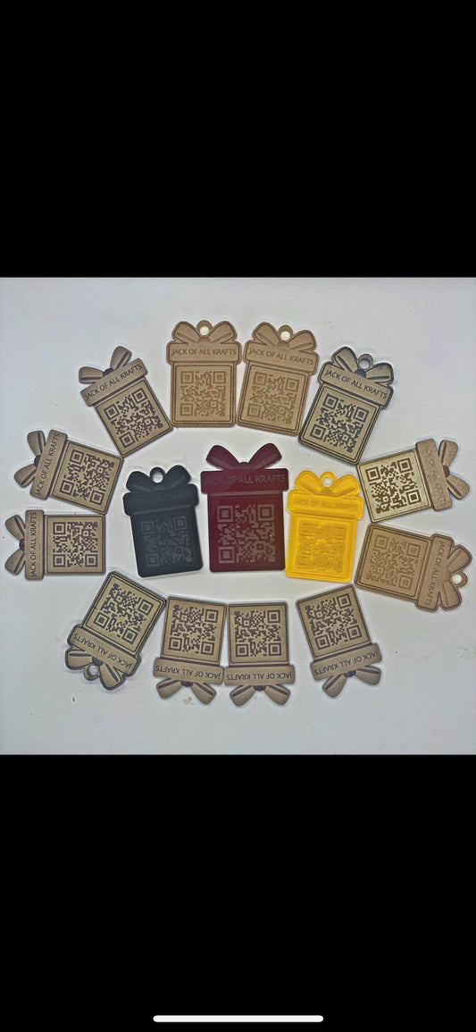 Custom QR Code Key Chains