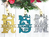 Christmas Letter Monogram