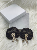 Afro Black Lives Matter Earrings