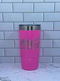 Custom Engraved Tumbler