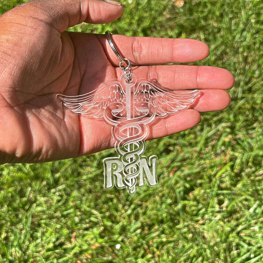 Registered Nurse (RN) Key Chain