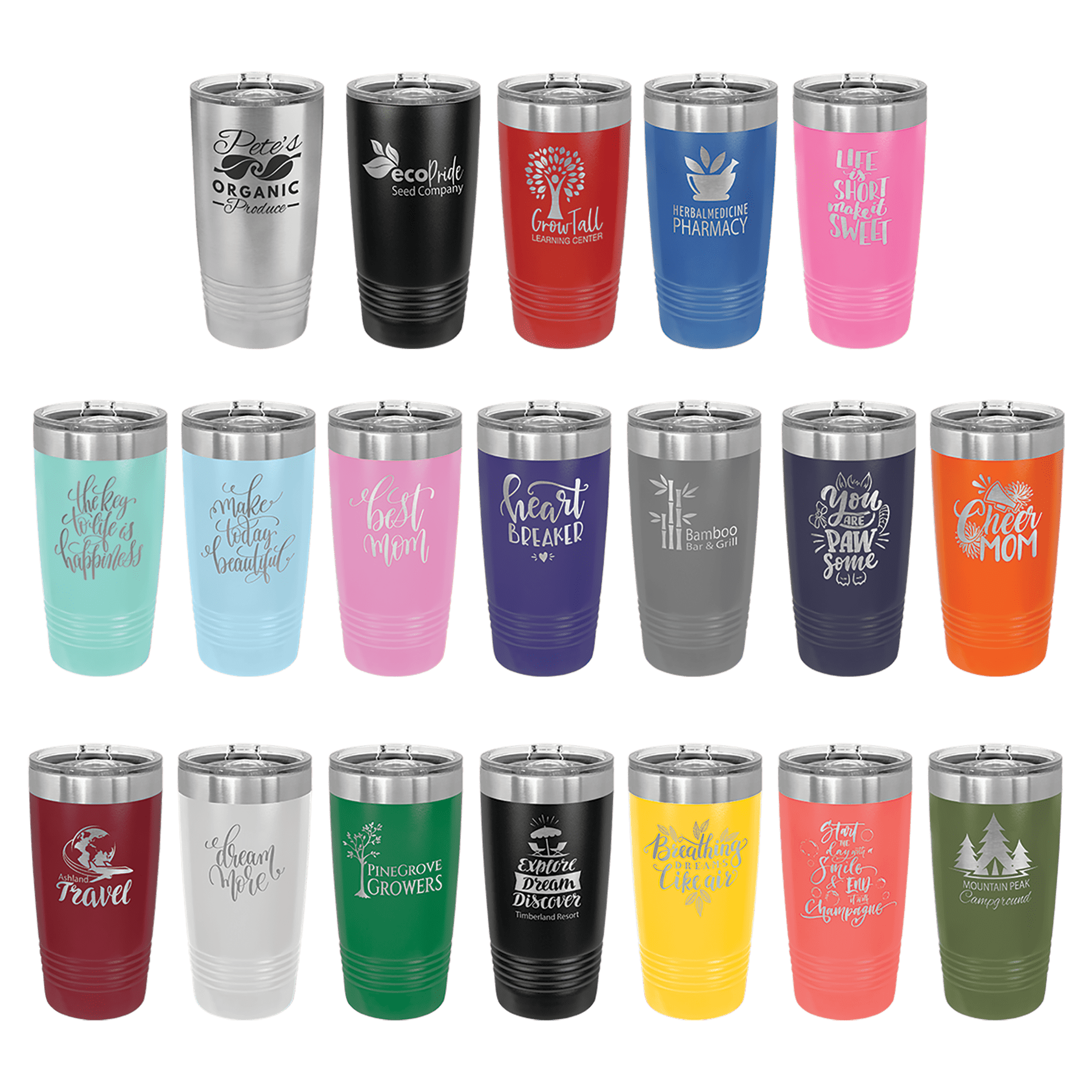 Send In Your Own Tumbler  Engraved 30oz – Infinity Flame